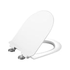 Coppia Sanitari a terra filomuro BathCore Nubes- Aura Vaso a terra + bidet a terra + copriwater