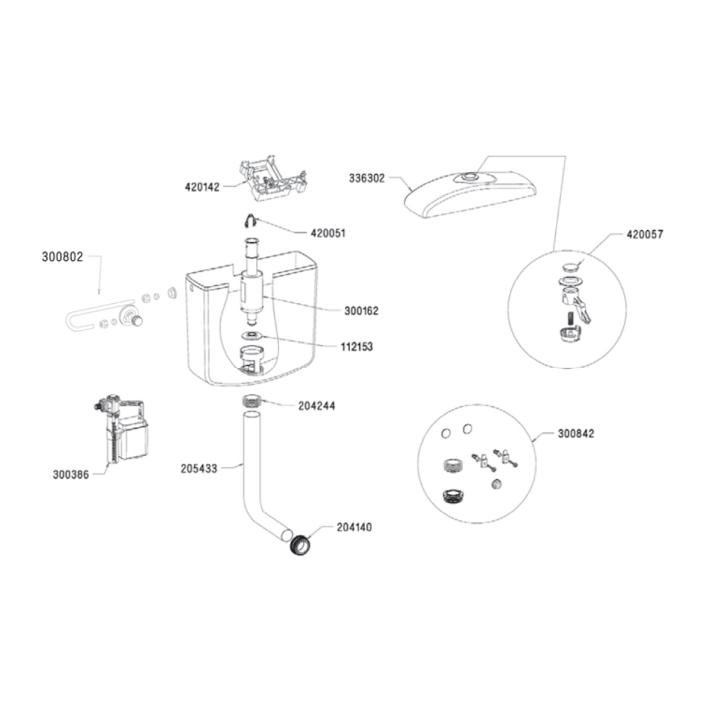 Cassetta a zaino Kariba modello 'Biblo Classic' con pulsante centrale