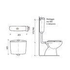 Cassetta a zaino Kariba modello 'Biblo Duo' con doppio pulsante