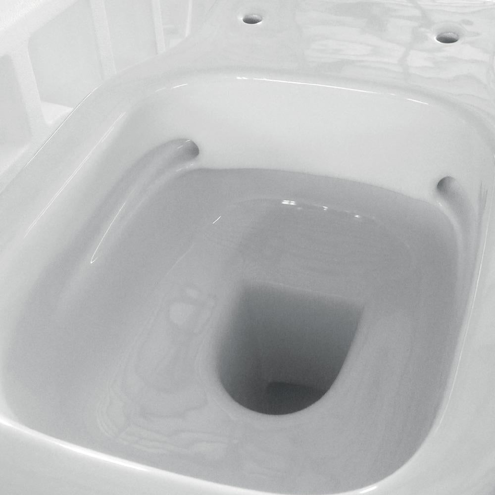 Water senza brida filo parete Domus Falerii F50 Special con sedile soft close