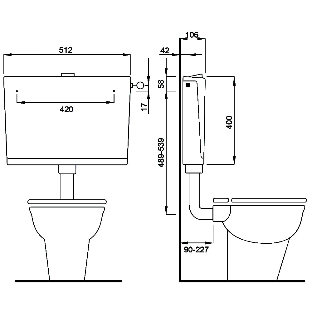 Cassetta a zaino Schwab modello 'Slim AP220' mono tasto
