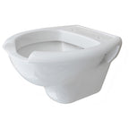 Vaso sospeso per disabili apertura frontale 39x56 cm ceramica bianca