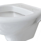 Vaso sospeso per disabili apertura frontale 39x56 cm ceramica bianca