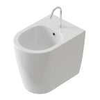 Sanitari Moderni senza Brida Filo muro Falerii  Foglia Medium wc bidet sedile softclose