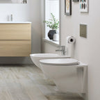 Vaso sospeso rimless in ceramica bianca RAK serie Astria - Bianco