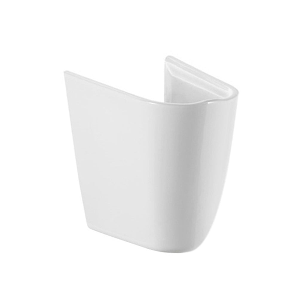 Semicolonna in porcellana per lavabo RAK serie Astria H. 35 cm - Bianco