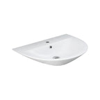 Lavabo sospeso monoforo RAK serie Astria 55 cm - Bianco