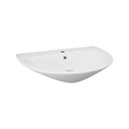 Lavabo semincasso monoforo RAK serie Astria 55 cm - Bianco