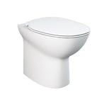 Vaso filomuro rimless in ceramica bianca RAK serie Astria - Bianco