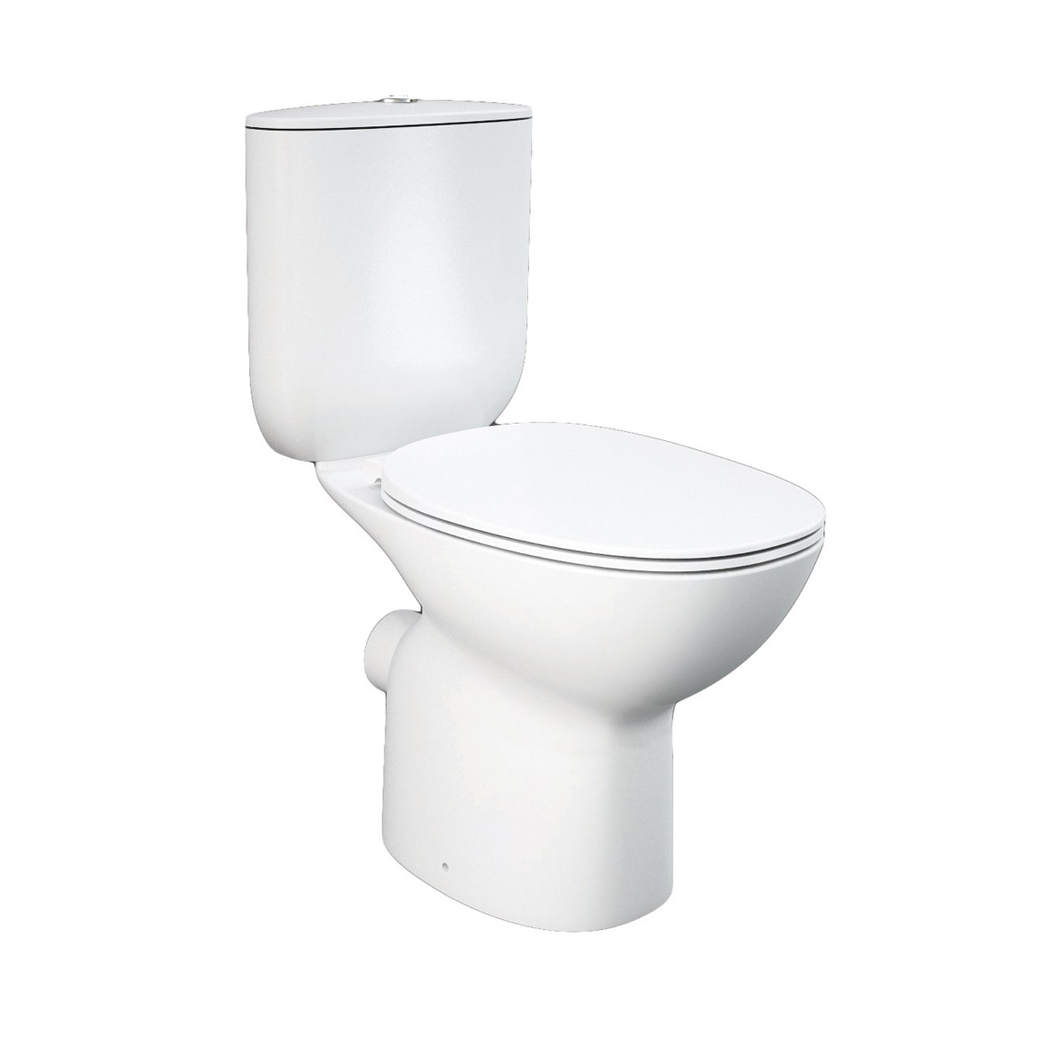 Vaso monoblocco rimelss con scarico a muro RAK serie Astria - Bianco