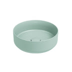 Lavabo d'appoggio tondo senza foro BathCore serie Infinity 36 cm - Menta Opaco