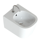 Sanitari sospesi squadrati moderni domus falerii foglia quadra wc senza brida