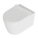 Sanitari Sospesi moderni senza brida Domus Falerii  Foglia Medium rimfree