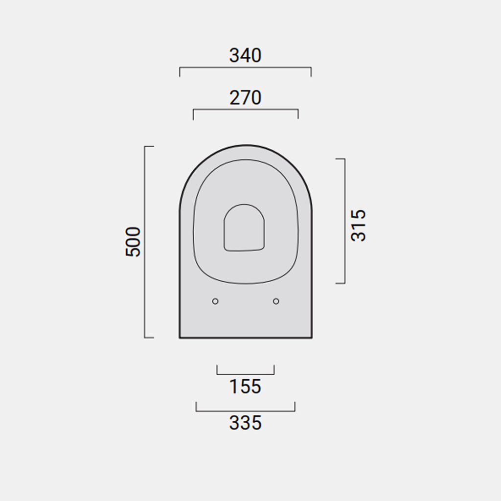 Coppia di WC e bidet filomuro Domus Falerii collezione Fogliolina bianco lucido