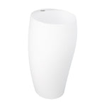 Lavabo monoblocco freestanding modello Cloud di Rak Ceramics Bianco Opaco