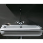 Lavabo sospeso 68 cm Azzurra Charme stile classico ceramica monoforo