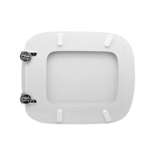 Sedile wc compatibile per vaso Globo modello Daily Forma 8 con Cerniere C ad espansione - Bianco