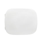Sedile wc compatibile per vaso Globo modello Daily Forma 8 con Cerniere C ad espansione - Bianco