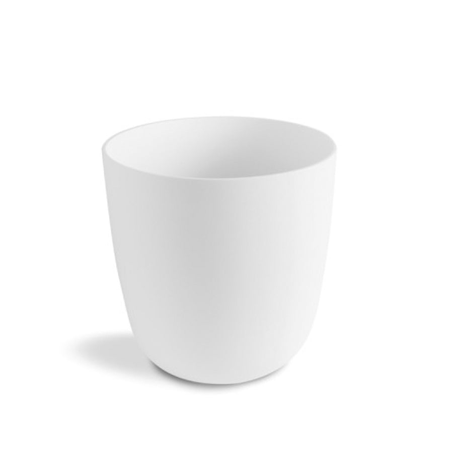 Lavabo d'appoggio Bianco Opaco in MattStone Lineabeta Momon diametro cm 39