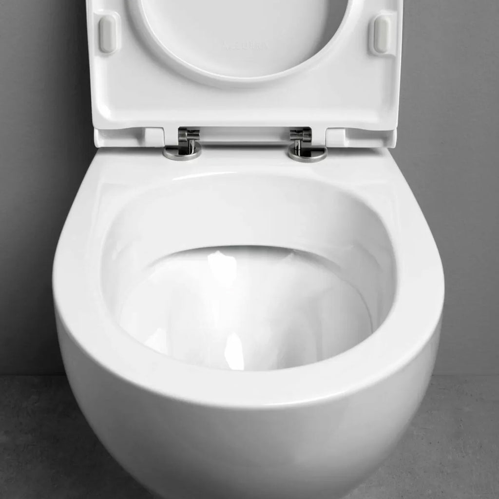 Set sanitari a terra Azzurra Pratica con vaso traslato