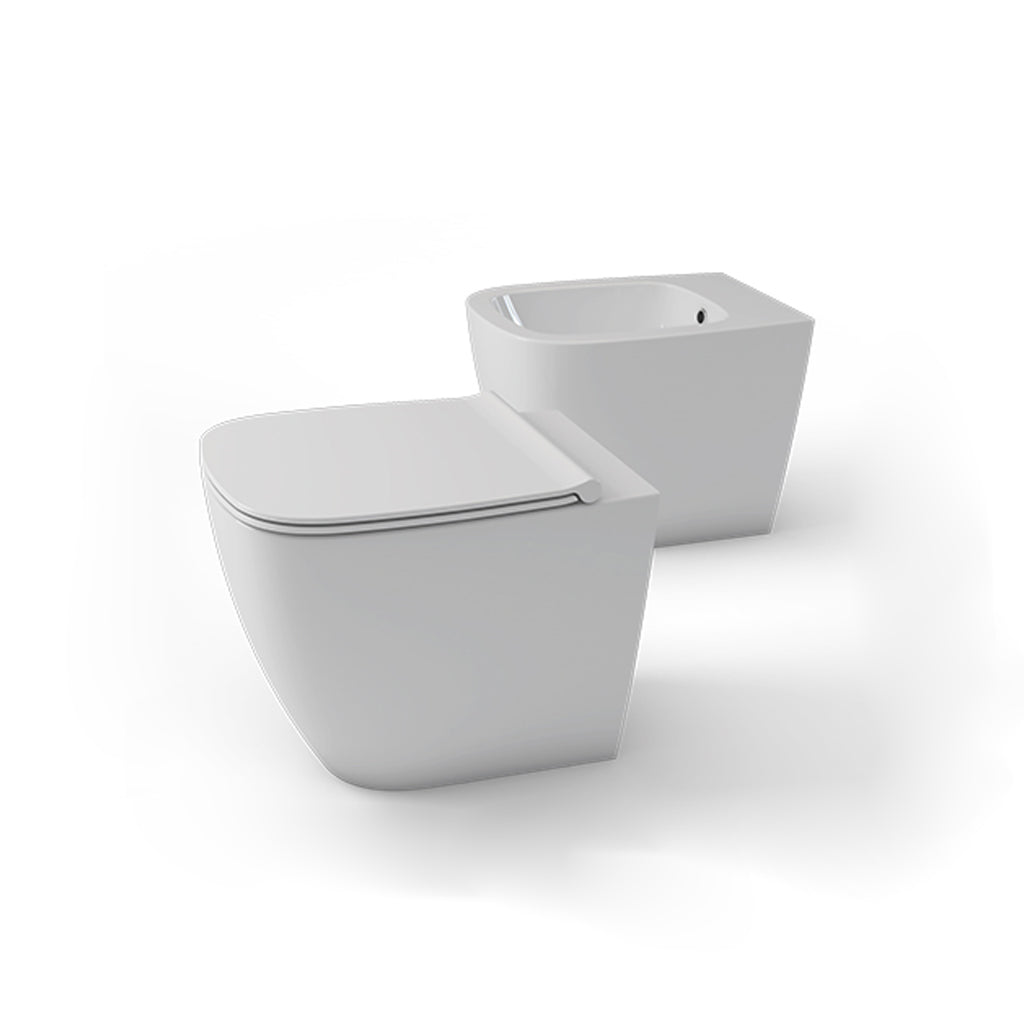 Bidet filoparete Multi 50x36 cm modello Genesis Ceramica Globo