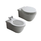 Sanitari sospesi 55x38 cm serie Ethos di Ceramica Galassia con sedile soft-close