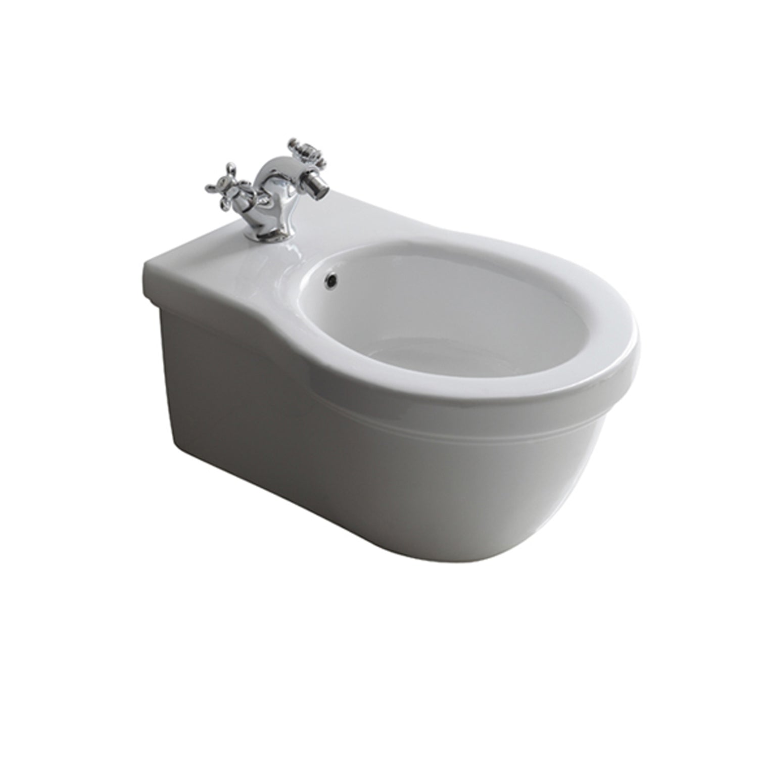 Sanitari sospesi 55x38 cm serie Ethos di Ceramica Galassia con sedile soft-close