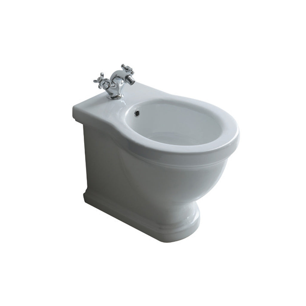 Sanitari filo parete 55x38 cm serie Ethos di Ceramica Galassia con sedile soft-close
