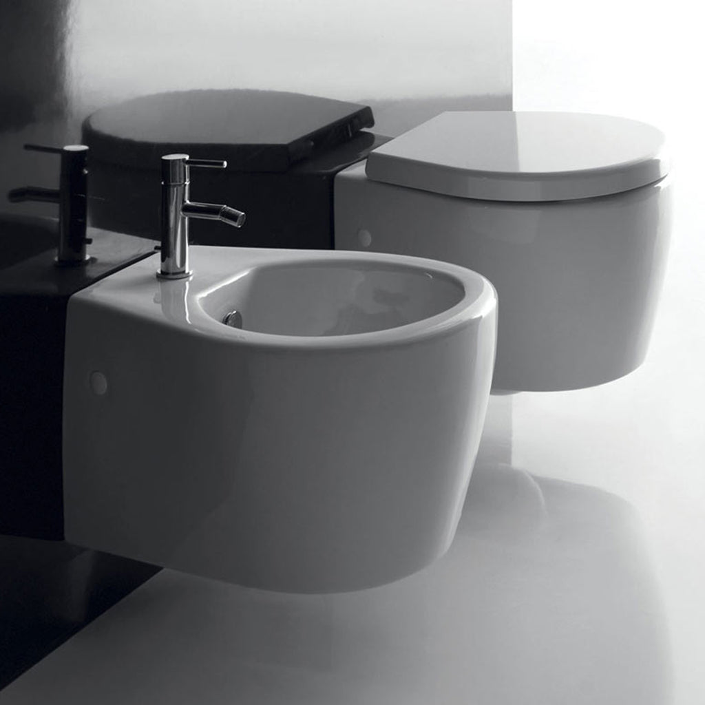 Bidet sospeso 51x38 cm serie Xes Ceramica Galassia