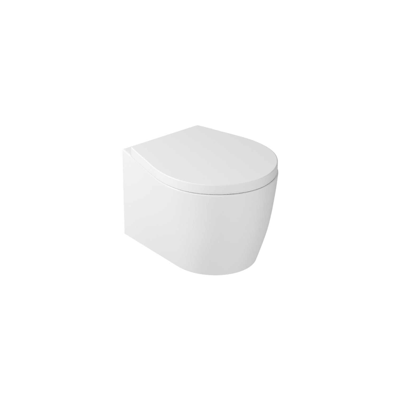 Vaso sospeso 51x38 cm con sedile avvolgente soft close serie Xes di Ceramica Galassia