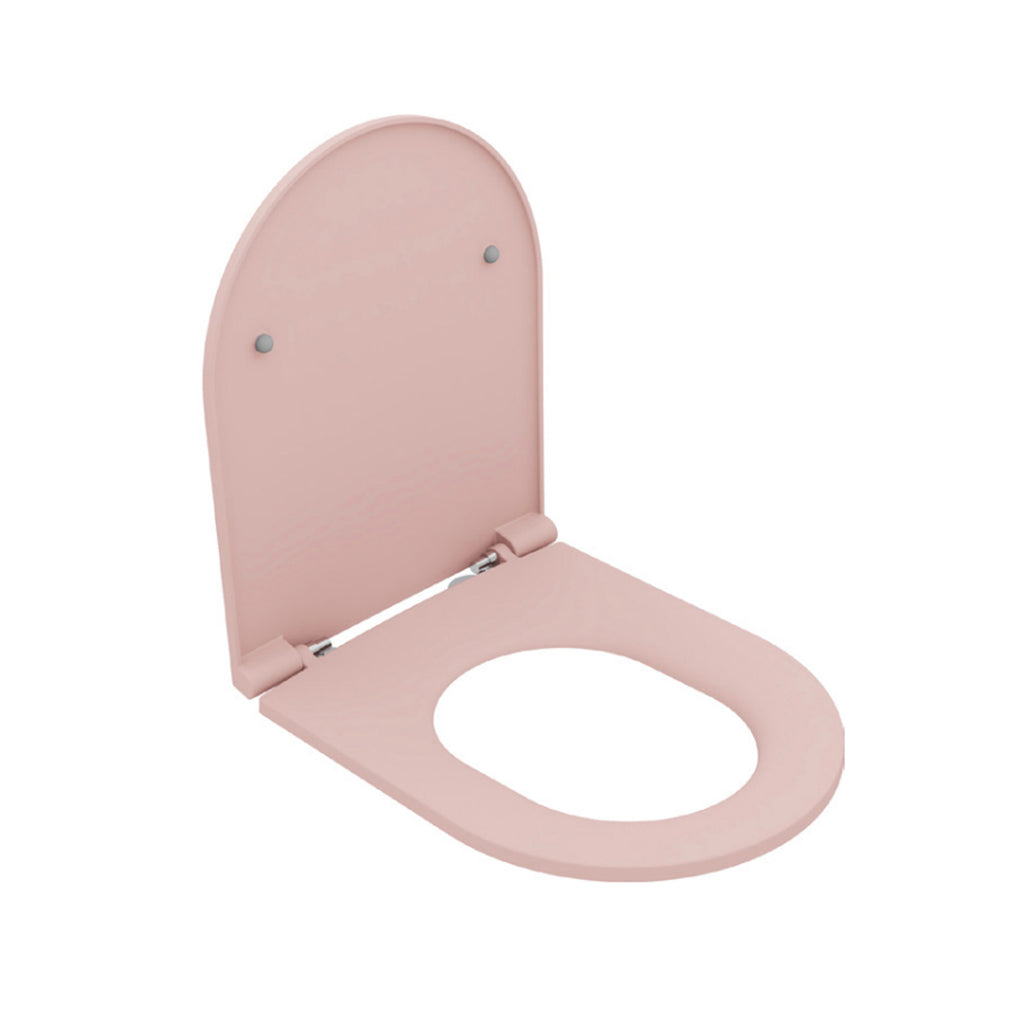 Sanitari Filomuro Rimless con copriwater Soft Close BathCore serie Infinity 53x36