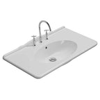 Lavabo sospeso 100x55 Ceramica Globo PAESTUM PA023.BI