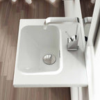 Lavabo Sospeso o da Incasso Domus Falerii modello F50 70x39 cm