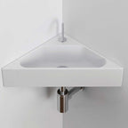 Lavabo angolare in ceramica 30x60 collezione Misura di Domus Falerii