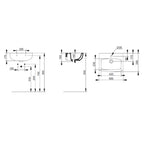 Lavabo sospeso Ceramica Dolomite modello Mia 50x38