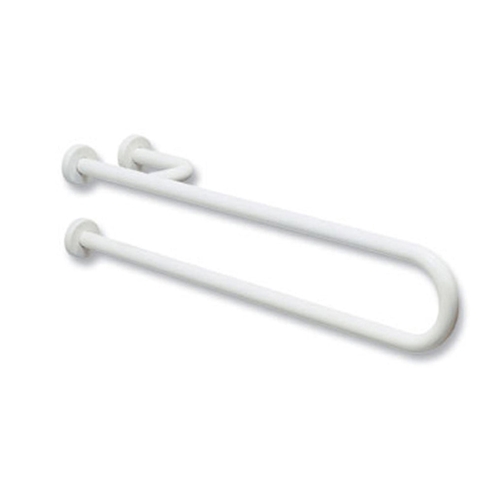 Barra di sostegno con rinforzo sinistra 65 cm â€“ Bianco