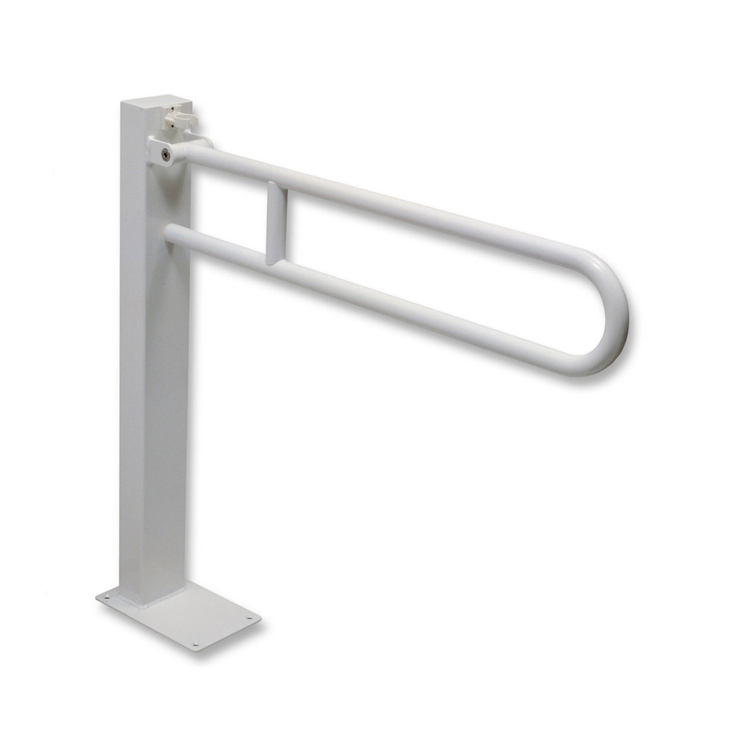 Barra di sostegno ribaltabile a colonna con dispositivo di bloccaggio - 85 cm