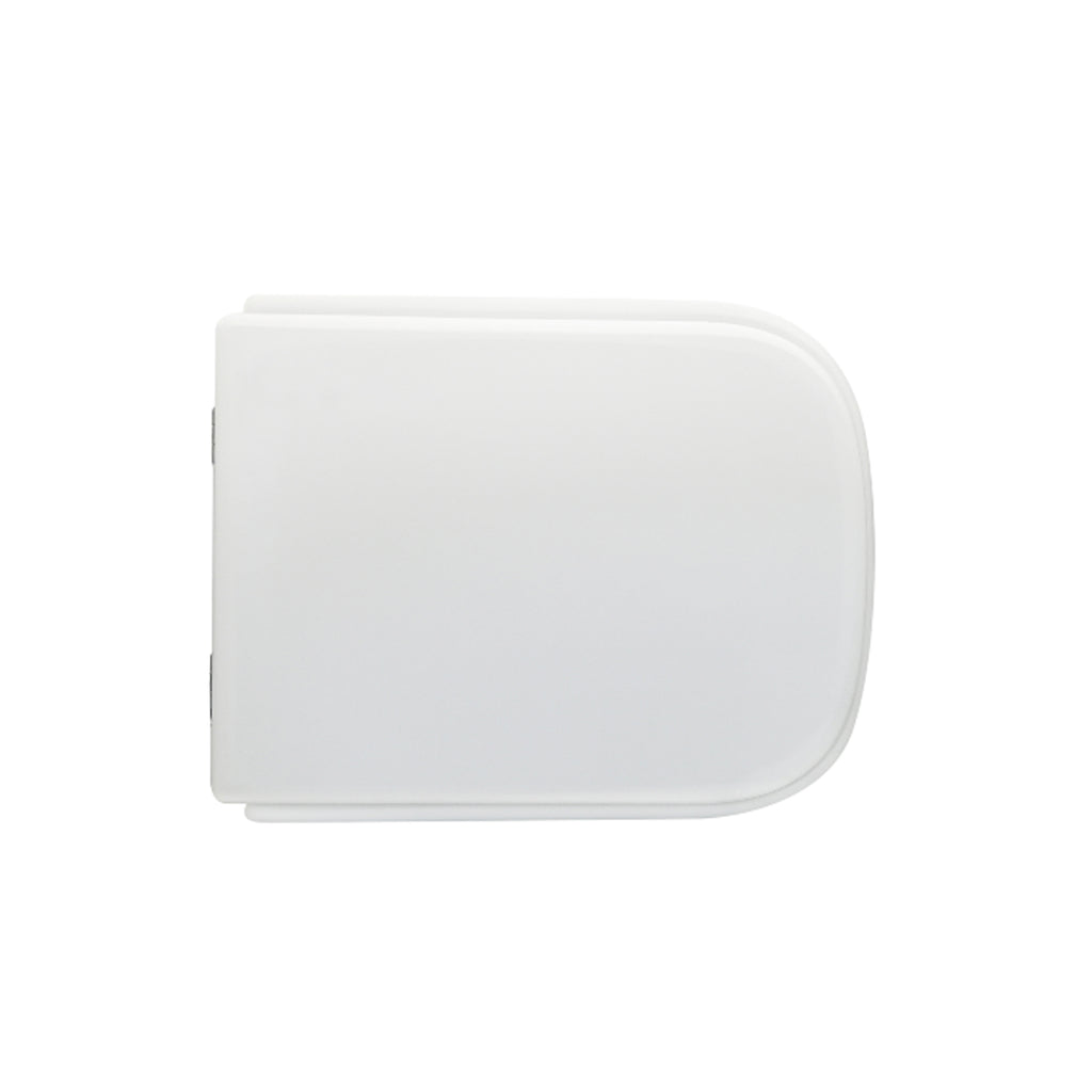 Copriwater per collezione Stone di Globo - Bianco lucido