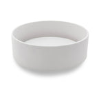 Lavandino da appoggio 'TrabocchettoRound Basin' in resina cm 40x13h by Cipi - Bianco