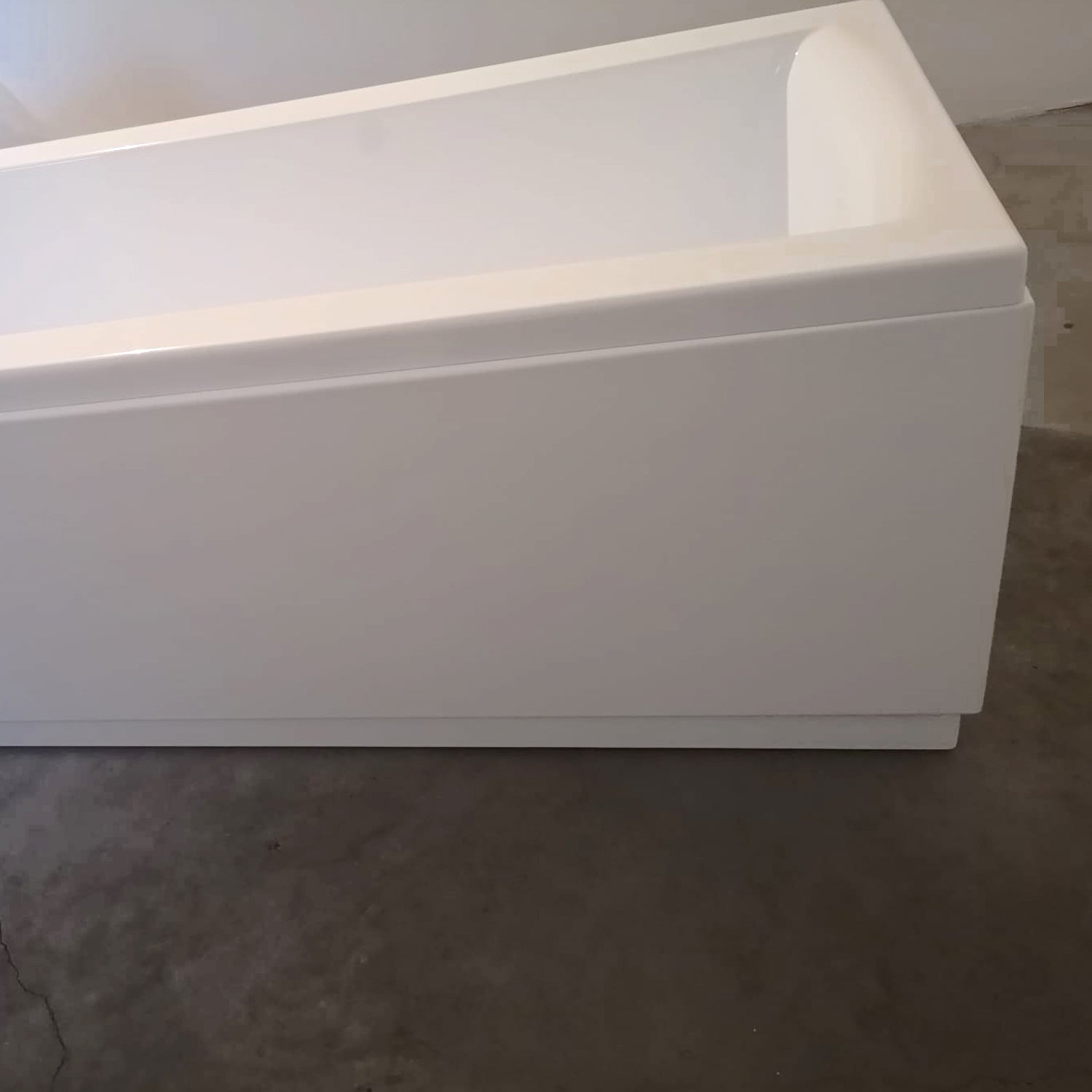 Vasca Bagno rettangolare in acrilico con poggiatesta cm 170x70