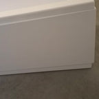 Vasca Bagno rettangolare in acrilico con poggiatesta cm 190x80