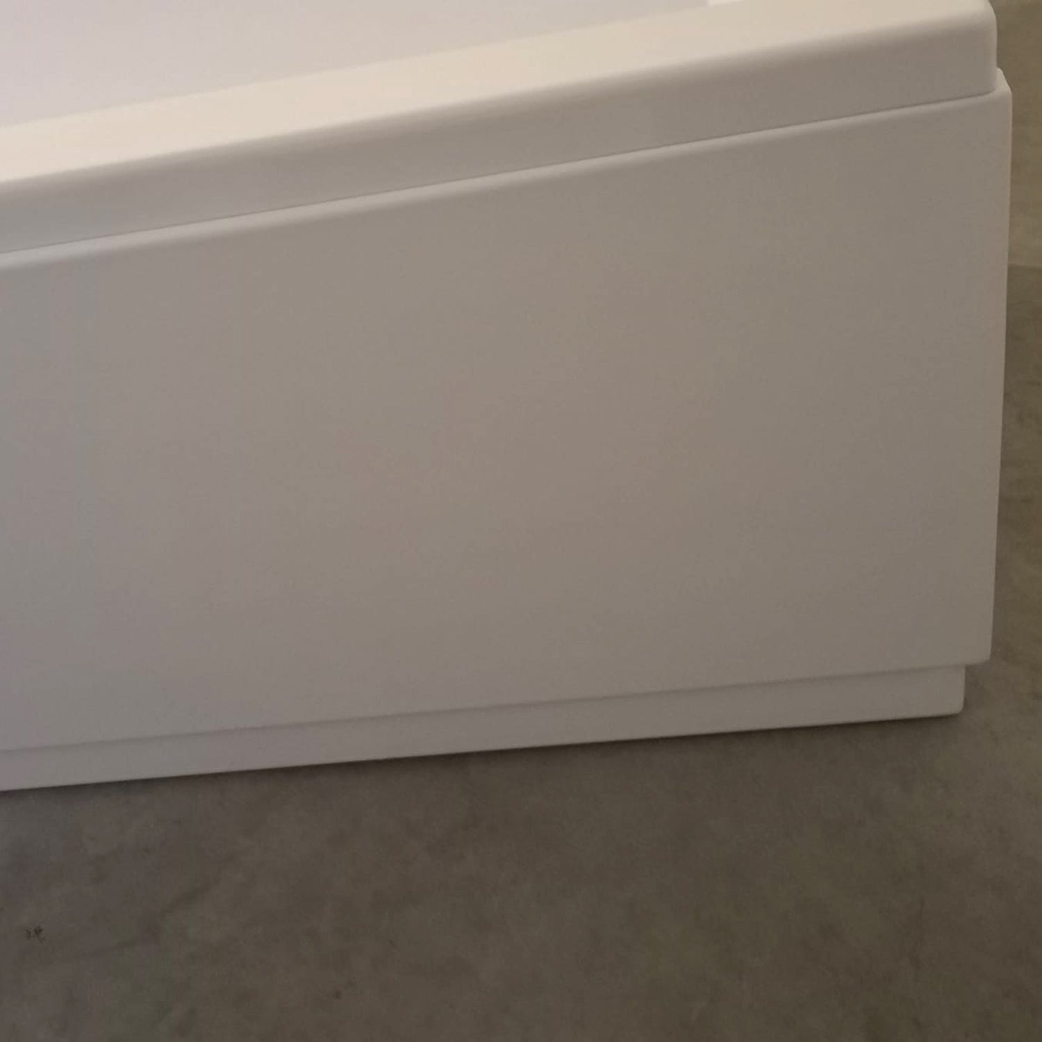 Vasca Bagno rettangolare in acrilico con poggiatesta cm 190x80