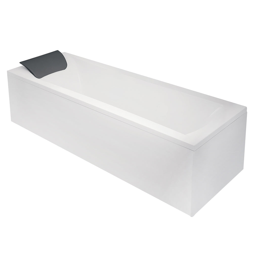 Vasca Bagno rettangolare in acrilico con poggiatesta cm 160x70