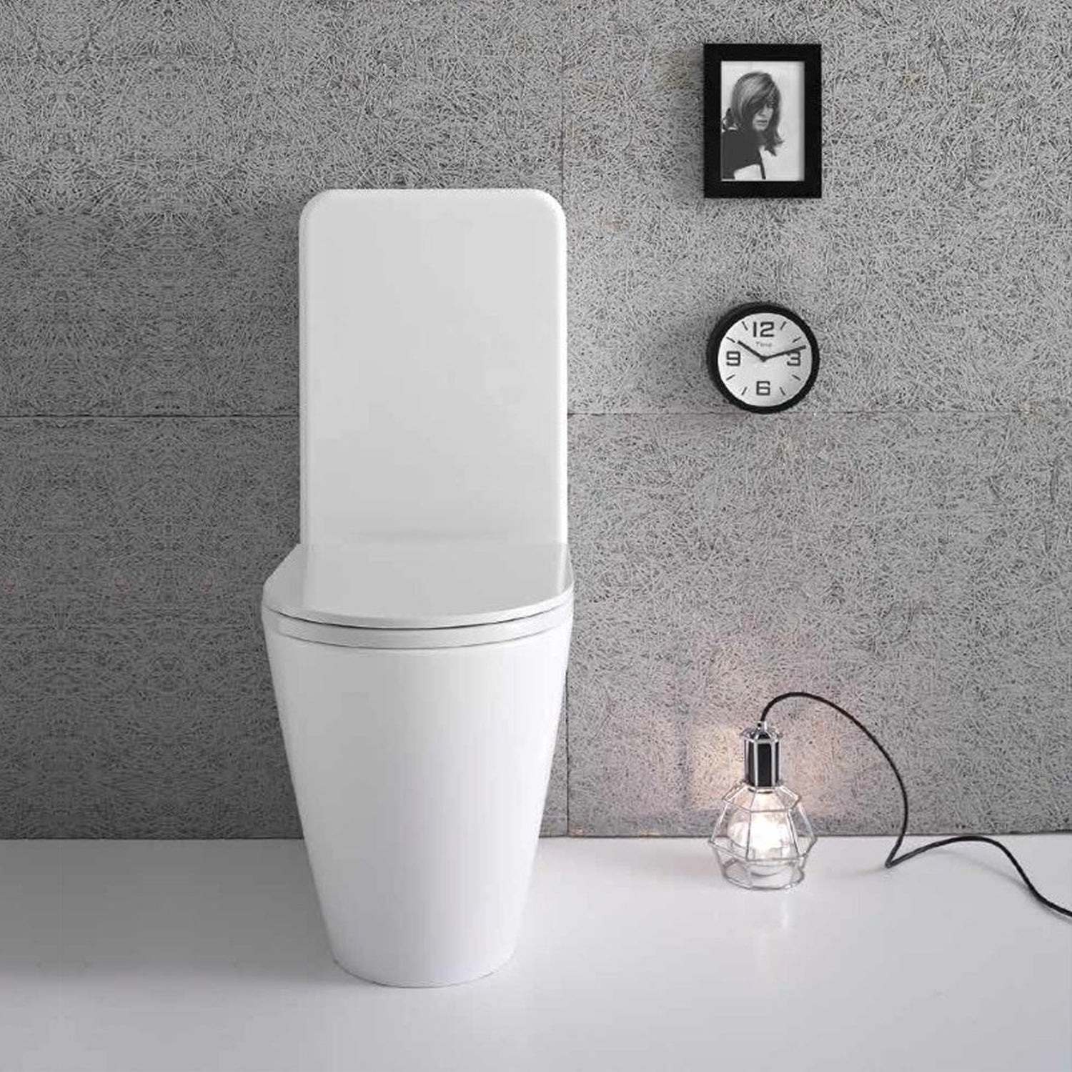 Vaso monoblocco filoparete Multi 58x36 cm modello Forty3 Ceramica Globo - sedile Softclose