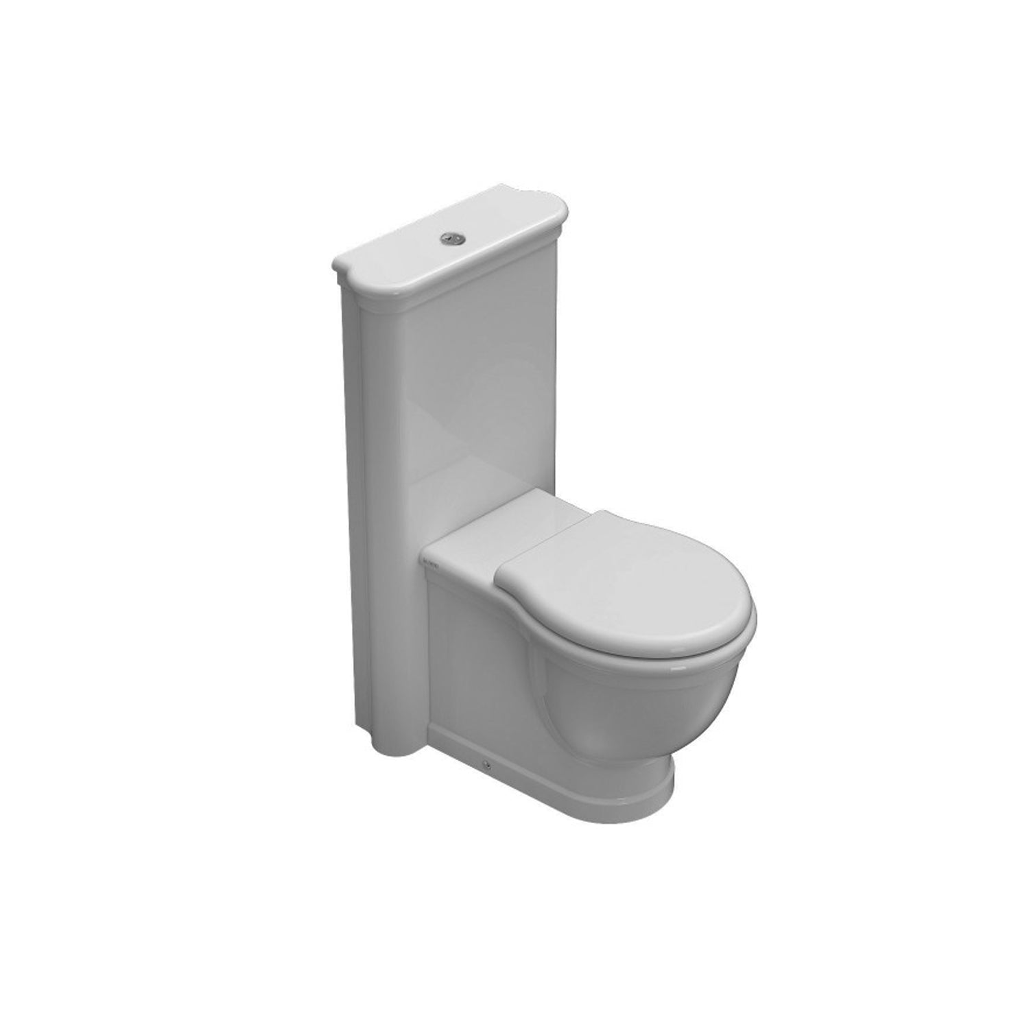 Vaso monoblocco filoparete 71x43 cm modello Paestum Ceramica Globo - sedile Softclose