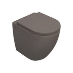 Sanitari Filomuro Rimless con copriwater Soft Close BathCore serie Infinity 53x36