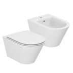 Sanitari sospesi 54x37 cm Serie Forma di Azzurra Ceramica con sedile soft close