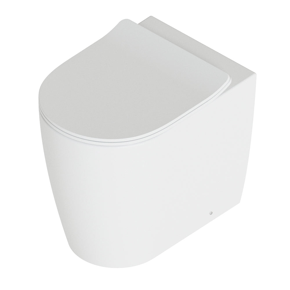 Sanitari senza Brida Filo muro Falerii  Foglia Medium wc bidet sedile softclose