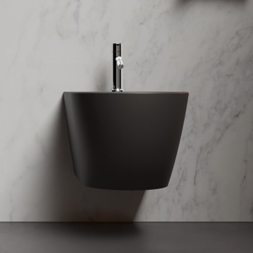 Bidet sospeso Domus Falerii collezione Fogliolina meteorite