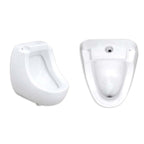 Orinatoio a parete in ceramica bianca cm 34x45